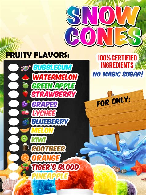 Snow Cone Banner