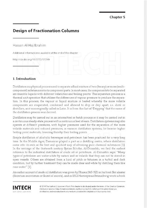 (PDF) Design of Fractionation Column - DOKUMEN.TIPS