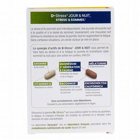 D Stress Jour Nuit X Capsules Pharmacie Prado Mermoz