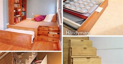 27 Genius Small Space Organization Ideas Pull Up Guest Bed And Space