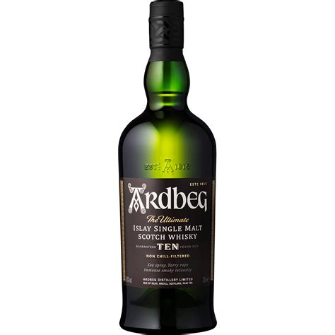 Ardbeg 10 Year Old Islay Single Malt Scotch Whiskey GotoLiquorStore