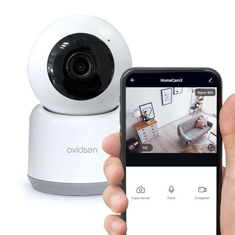 Avidsen HomeCam 3 Rif 127151 Telecamera IP Per Interni