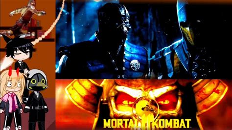 Chainsaw Man React To Mortal Kombat Trailers YouTube