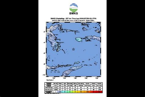 Bnpb Sebut Situasi Normal Usai Wakatobi Diguncang Gempa Dua Kali