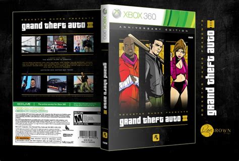 Grand Theft Auto III: Anniversary Edition Xbox 360 Box Art Cover by ...