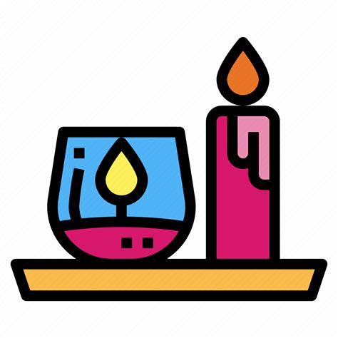 Candle Fire Flame Light Icon Download On Iconfinder