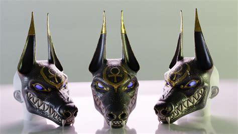 Anubis Mask D Model Cgtrader