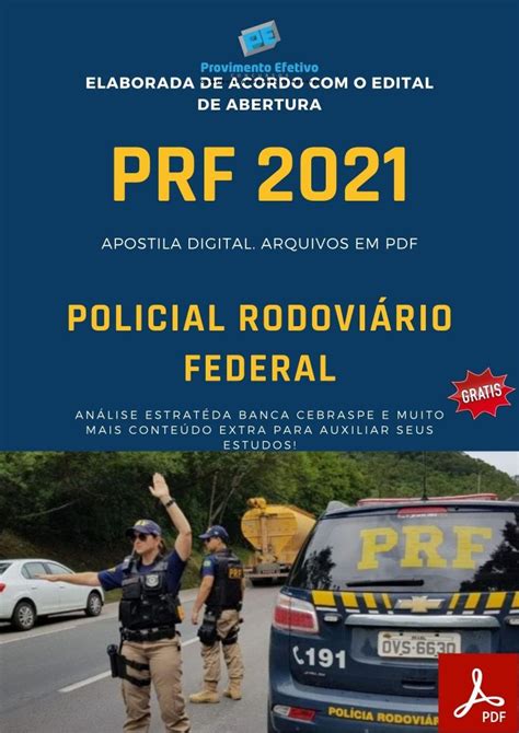 Edital Policia Rodoviaria Federal - Provimento Efetivo Concursos - Apostila Policia Rodoviária Federal PRF ...