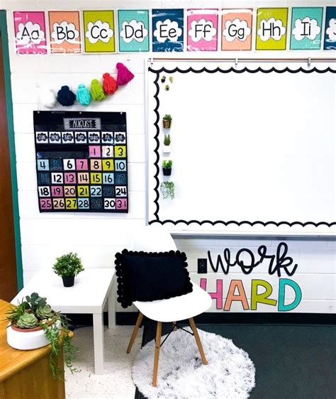 Bold Brights And Black And Whites Classroom Makeover Confetti And Creativity Classroom Makeover