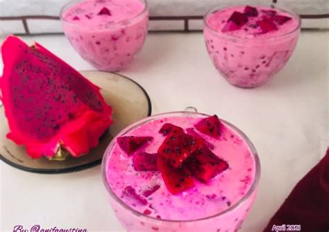 Resep Dragon Fruit Sago Oleh Anif Agustina Cookpad