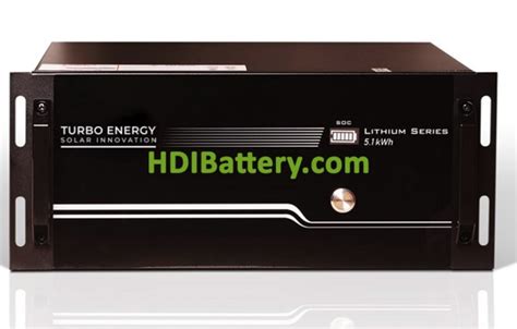 Bater A De Litio Turbo Energy Lithium Series V Kwh