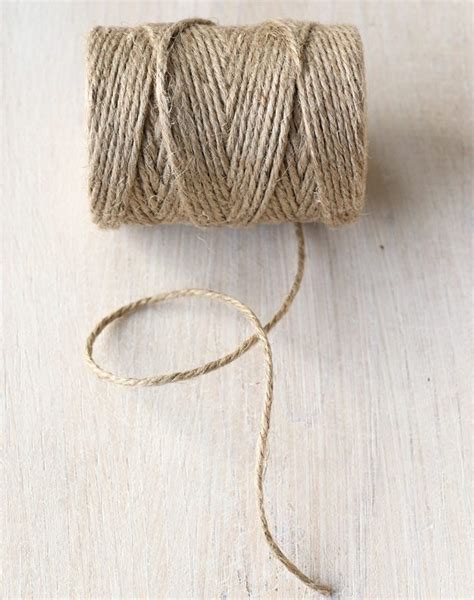 Jute String Natural String For Gift Wrap And Craft From Paper Tree