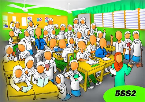 mycartoonnizz khas  majalah sekolah