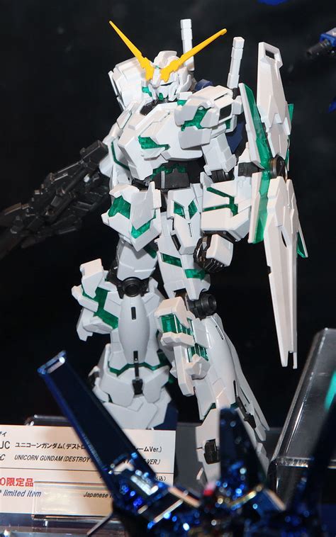 Hguc Unicorn Gundam Destroy Mode Green Frame Ver Gunpla Expo World