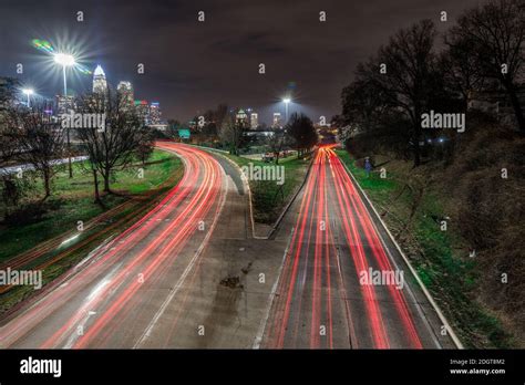 Downtown of Charlotte North Carolina skyline Stock Photo - Alamy