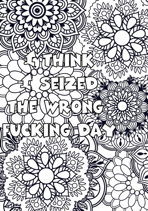 Printable Sarcastic Coloring Pages