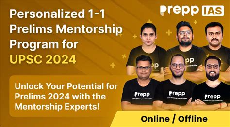 Prepp IAS Personalized 1 1 Prelims Mentorship Program For UPSC CSE