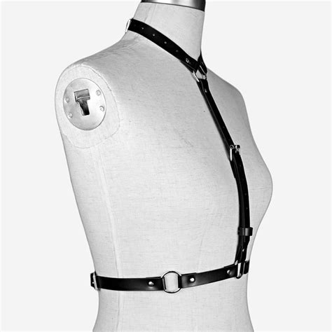 Leather Body Harness Collection Bold Edgy Fashion Accessories Hard