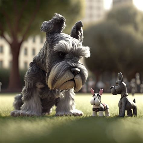 Schnauzer Toons On Twitter Mini Schnauzer Seeks Guidance From His