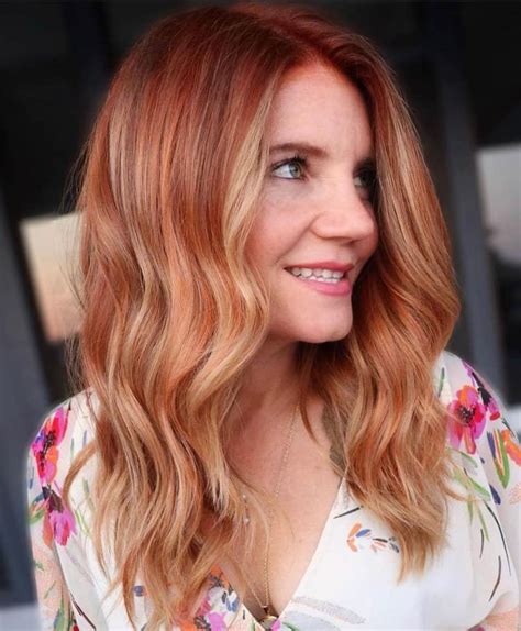 Top 10 Ginger Hair With Blonde Highlights Hairstyle Camp