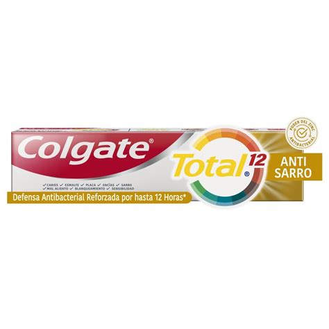 Pasta Dental Colgate Total 12 Anti Sarro