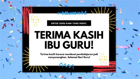 Membuat Kartu Ucapan Hari Guru Secara Online Canva