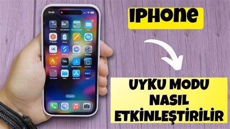 IPHONE 2024 TE UYKU MODU NASIL ETKİNLEŞTİRİLİR YouTube