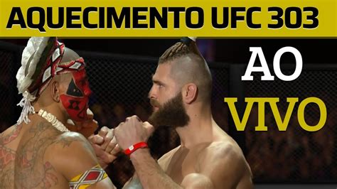 AQUECIMENTO UFC 303 AO VIVO ALEX POATAN X JIRI PROCHAZKA 2 UFC AO