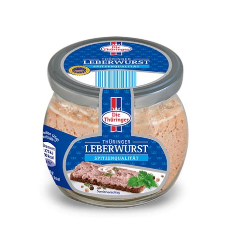 Thüringer Leberwurst im Glas 300g Thüringer