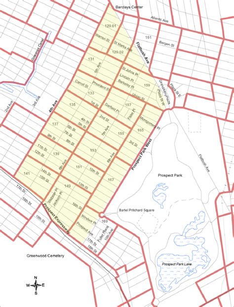 Map Of Park Slope Brooklyn Source U S Census Bureau Census