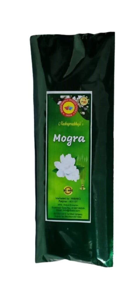 Round Stick Bamboo Mahaprabhuji Mogra Incense Stick Gm For