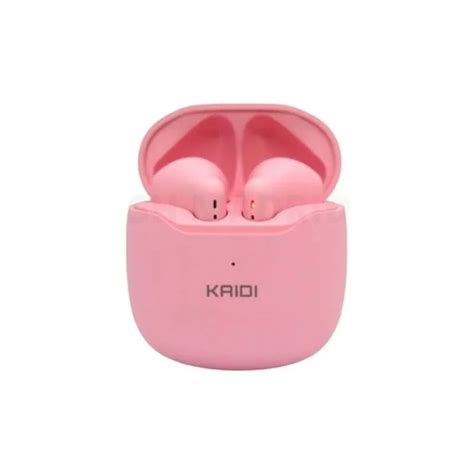 Fone De Ouvido Bluetooth Kaidi TWS Smart Touch KD 771 Rosa MadeiraMadeira