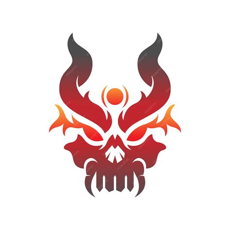 Premium Vector Demon Logo Icon Design