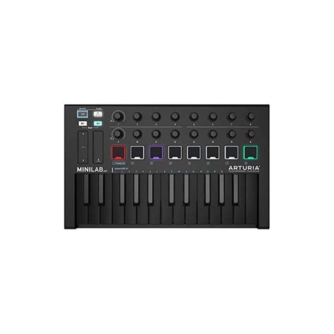 ARTURIA MiniLab MkII Deep Black Limited Edition Color MIDI Keyboard