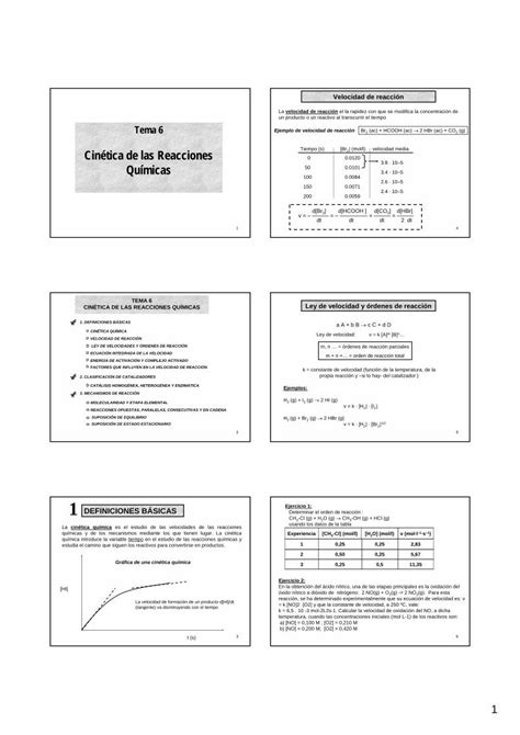 Pdf Cinética De Las Reacciones Químicas Upoes Y · 3 13 Todas