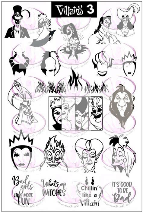 MDU Villains 3 Disney Tattoos Small Disney Tattoos Disney Sleeve