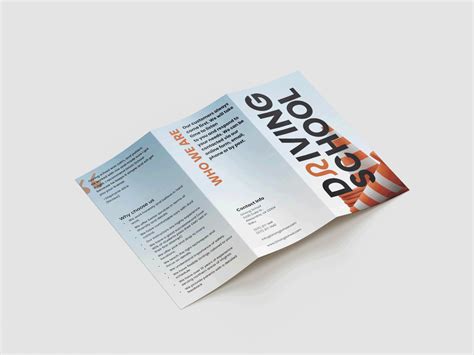 Trifold Brochure Design Behance