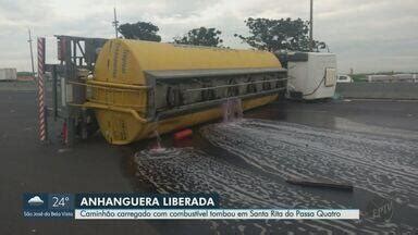 Jornal da EPTV 2ª Edição Ribeirão Preto Caminhão carregado