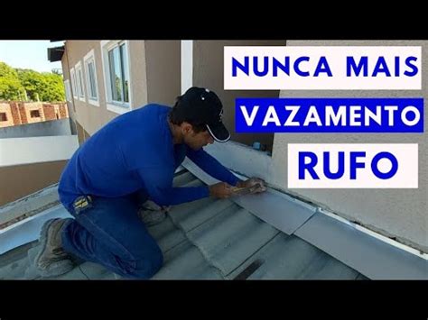 COMO INSTALAR RUFO DE ALUMÍNIO NUNCA MAIS VAZAMENTO NO TELHADO YouTube