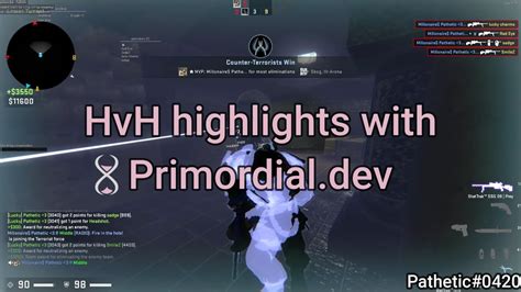 HvH Highlights With Primordial Dev 1 YouTube