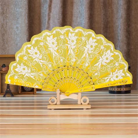 Paper Fans Set Clearance Meiiso Chinese Style Dance Wedding Party Lace