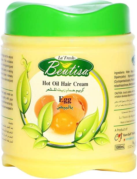 La Fresh Beutisa Egg Hot Oil Hair Cream 1000 Ml Buy Best Price Global Shipping