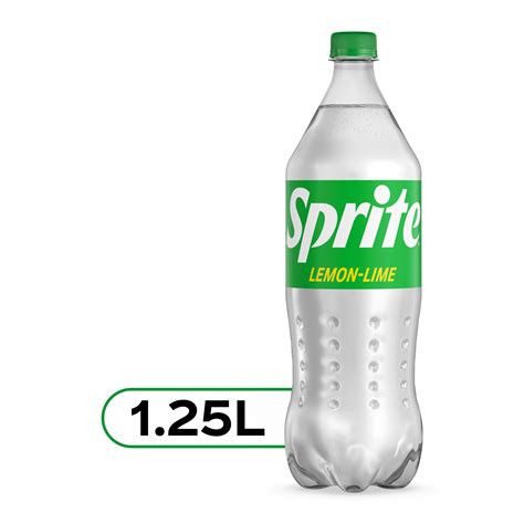 Sprite Lemon Lime Soda Pop 125 Liter Bottle