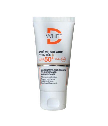 D WHITE CREME SOLAIRE INVISIBLE SPF 50 Izipara