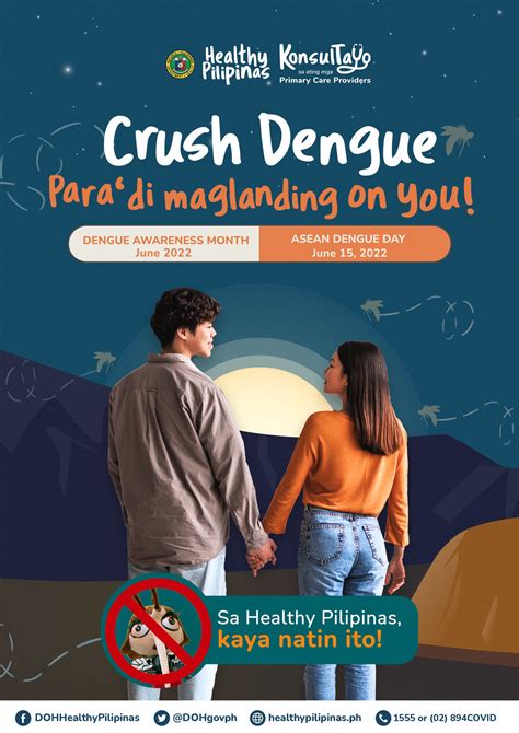 Department Of Health On Twitter Crush Dengue Para Di Maglanding On