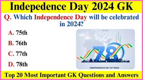 Independence Day Quiz In English Independence Day Quiz Quiz