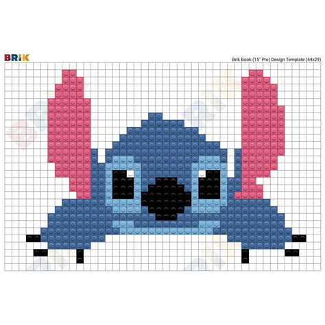 Cute Stitch Pixel Art Grid Pixel Art Grid Gallery Nbkomputer