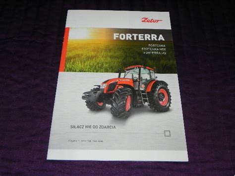 Prospekt Zetor Forterra Niska Cena Na Allegro Pl