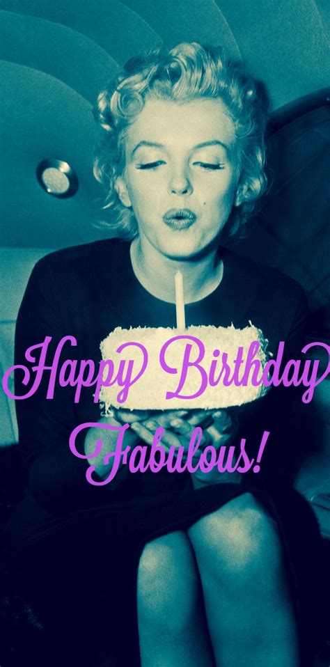 Marilyn Monroe Happy Birthday Fabulous Birthday Wallpaper Birthday