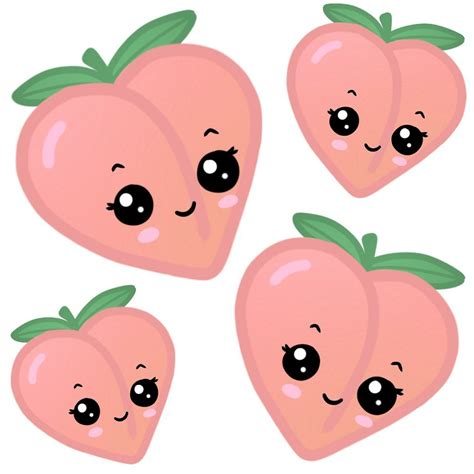 Download High Quality peach clipart kawaii Transparent PNG Images - Art Prim clip arts 2019